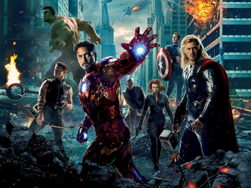 Estreno de la película 'Los Vengadores' en los cines de Zaragoza