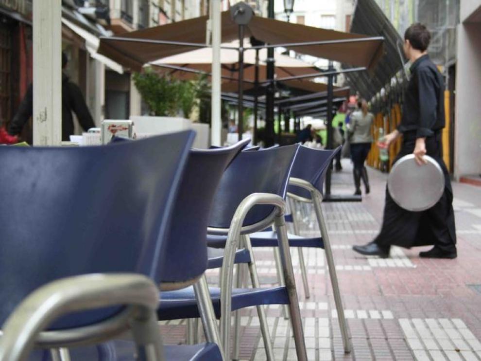 Terraza en la plaza Nuestra Sra. del Carmen