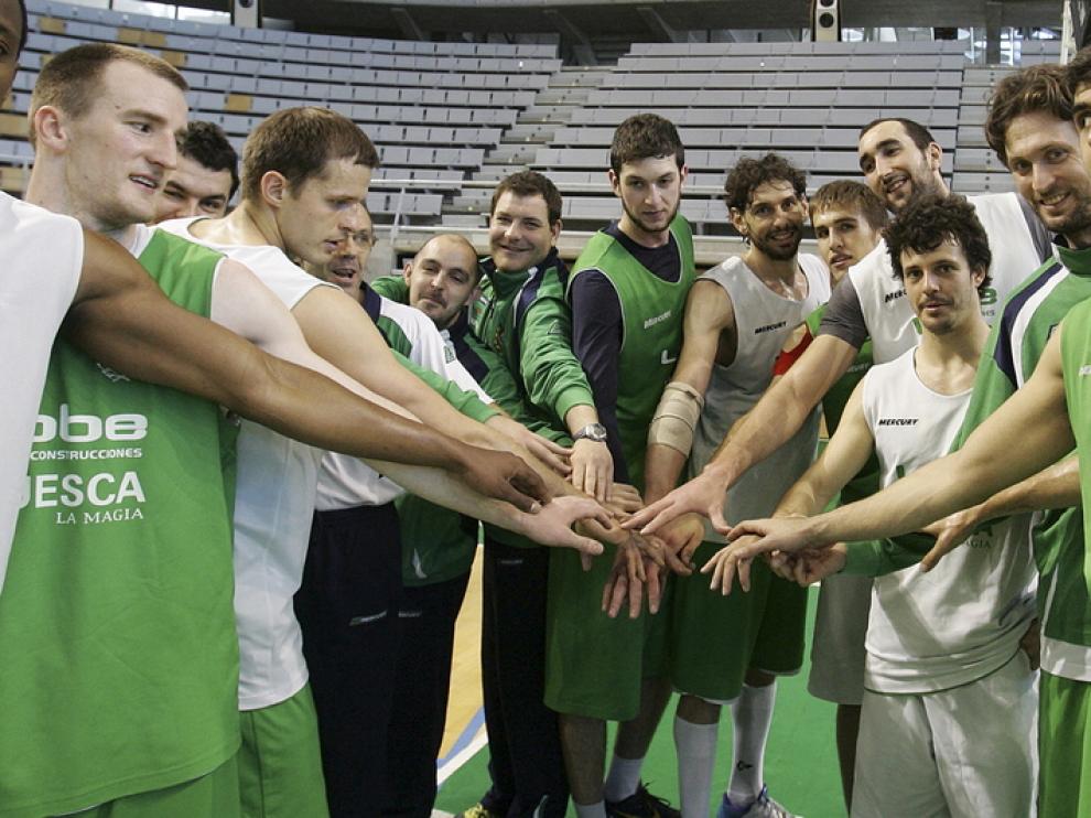 El Lobe Huesca seguirá en LEB Oro