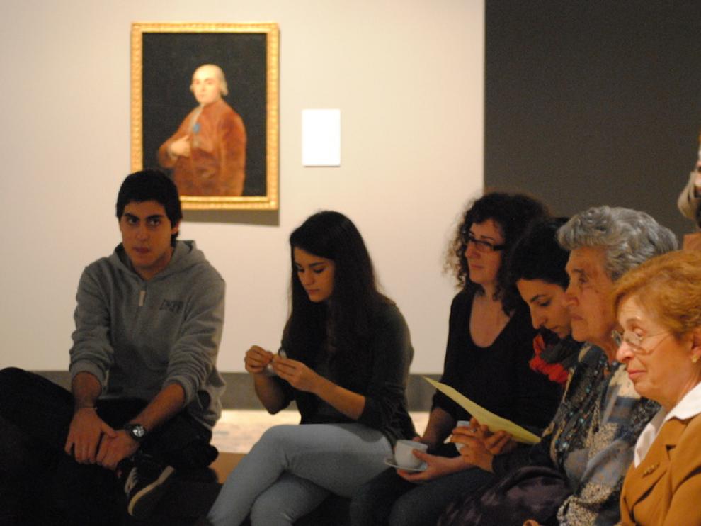 Un té con Goya, en el Museo de Zaragoza