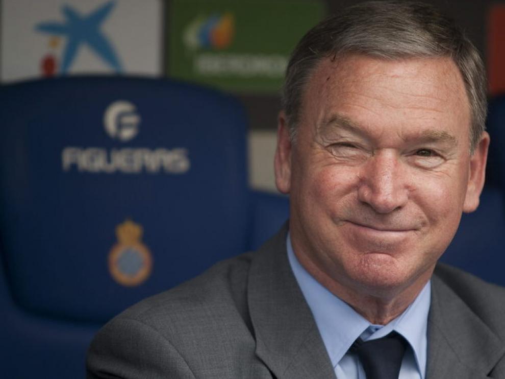 Javier Clemente, entrenador del Sporting de Gijón.