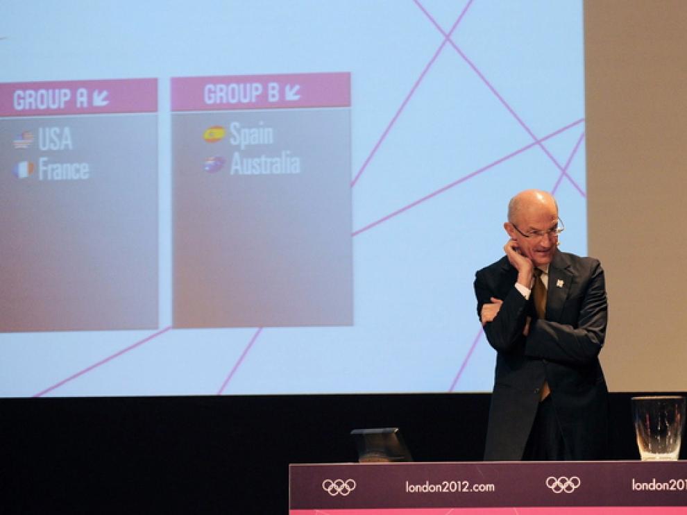 Sorteo realizado en Río de Janeiro por la Federación Internacional de Baloncesto