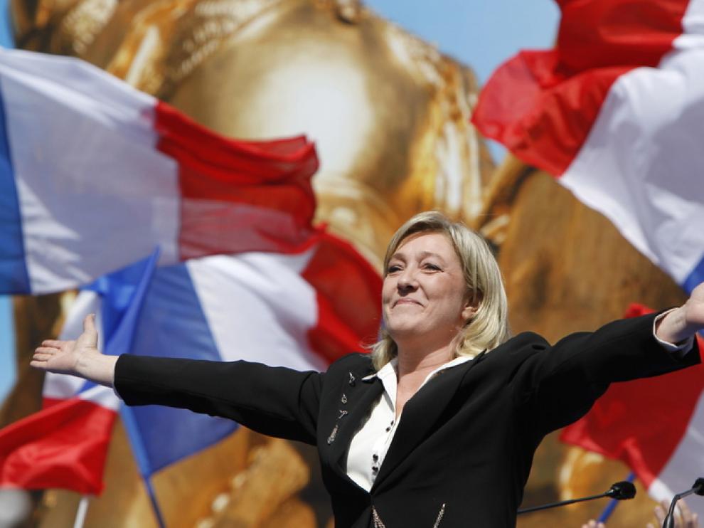 Mitin de Le Pen, este 1 de mayo en París