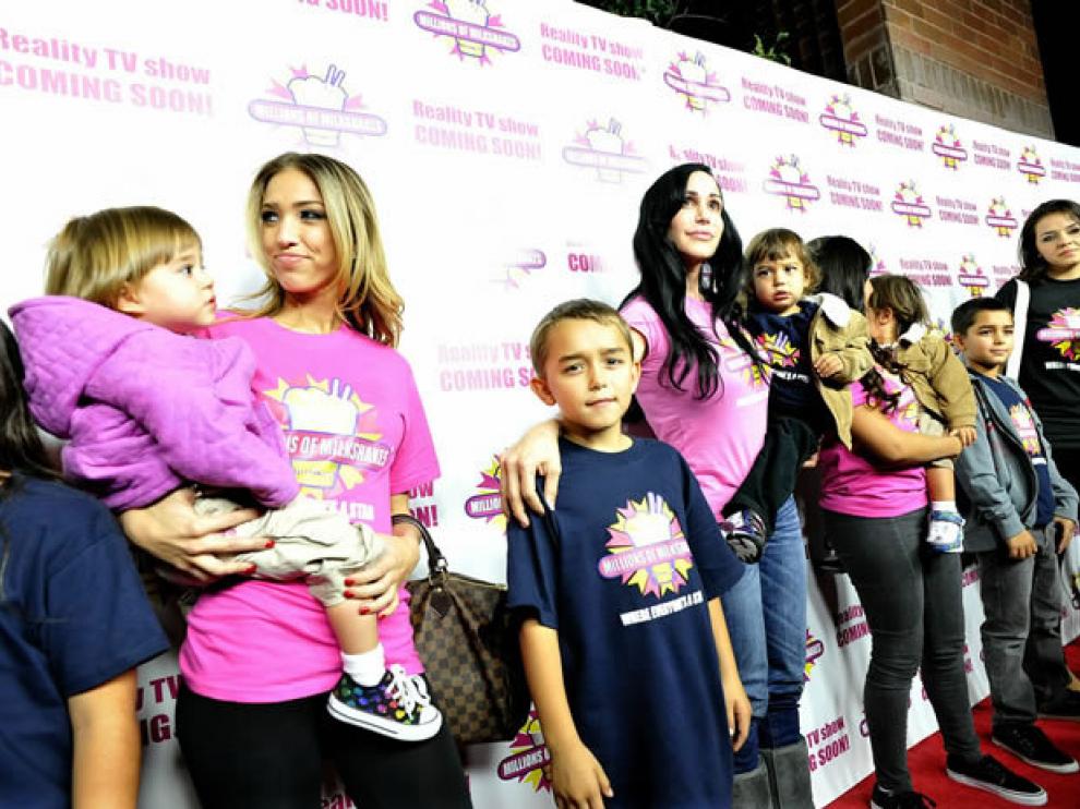 La madre llegó a posar desnuda, por lo que cobró 8.000 dólares