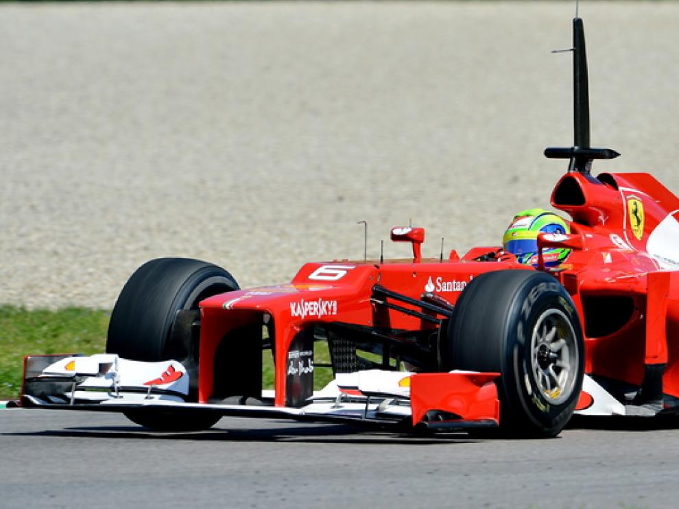 El compañero del asturiano, Felipe Massa.
