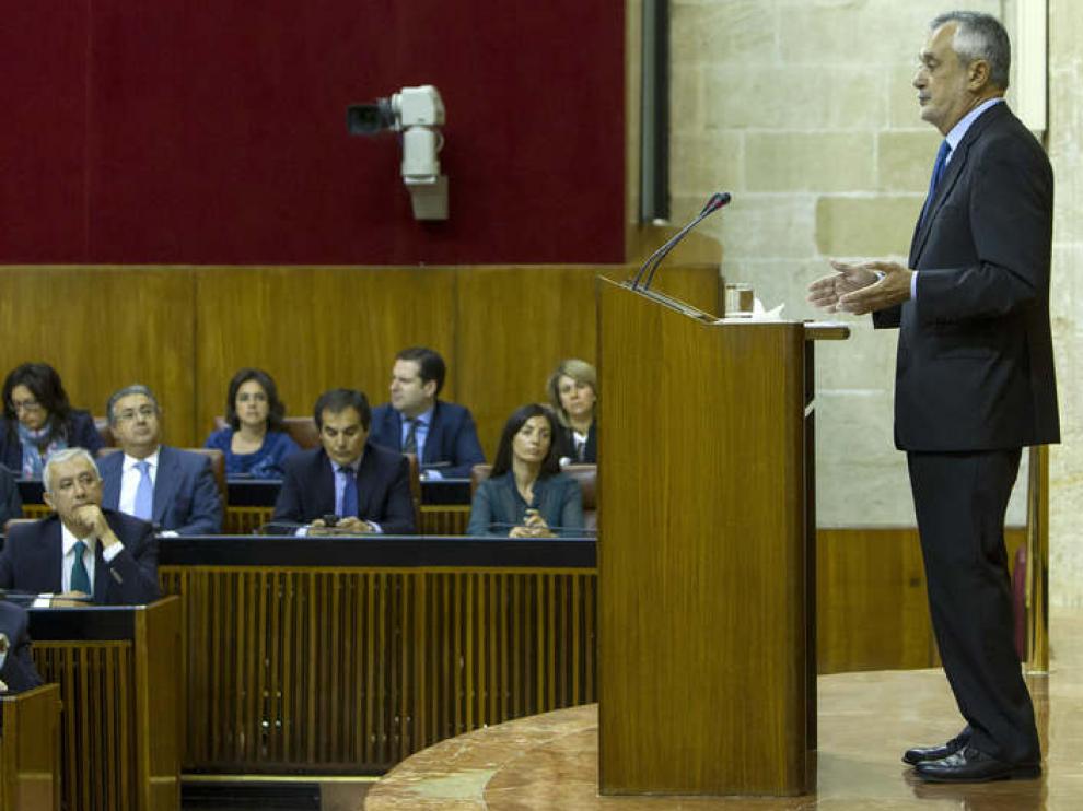 Griñan en su discurso de investidura