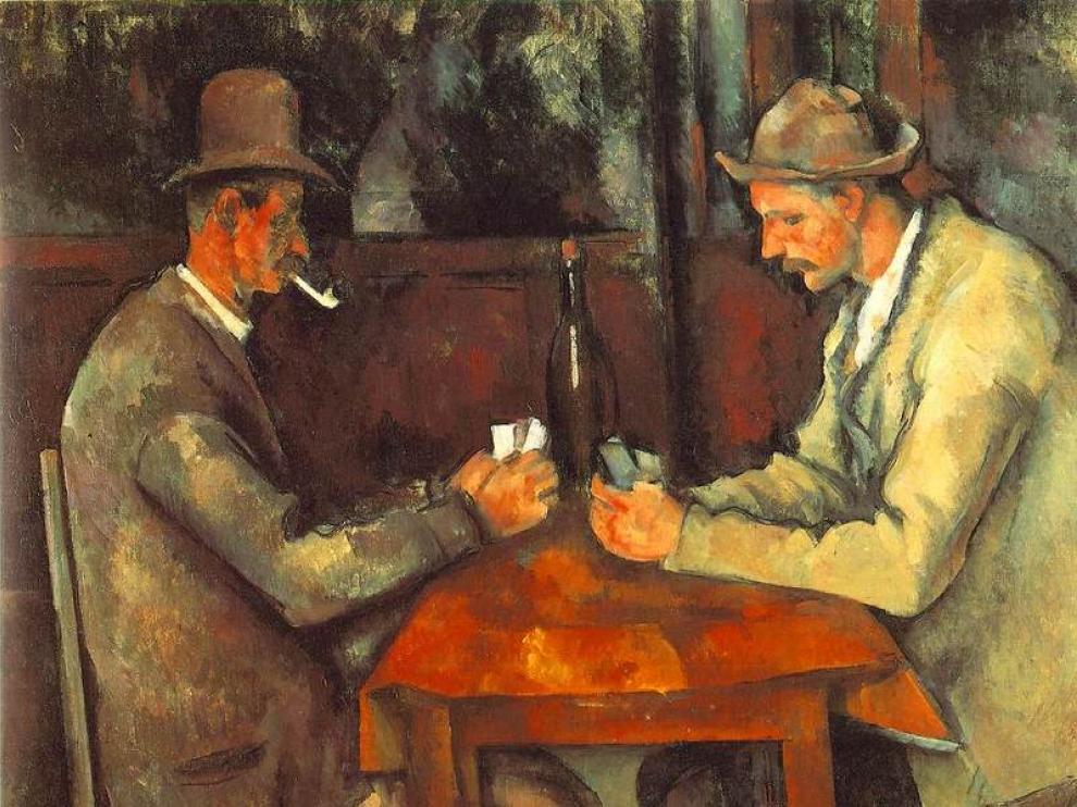 Los jugadores de cartas de Cézanne