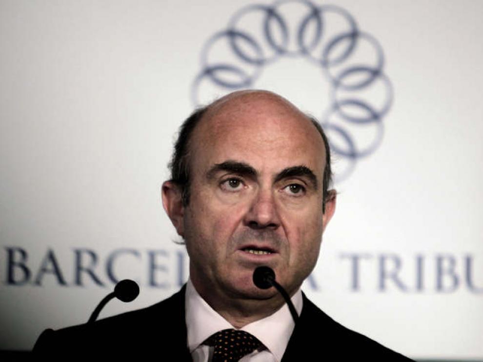 De Guindos en la conferencia de Barcelona Tribuna