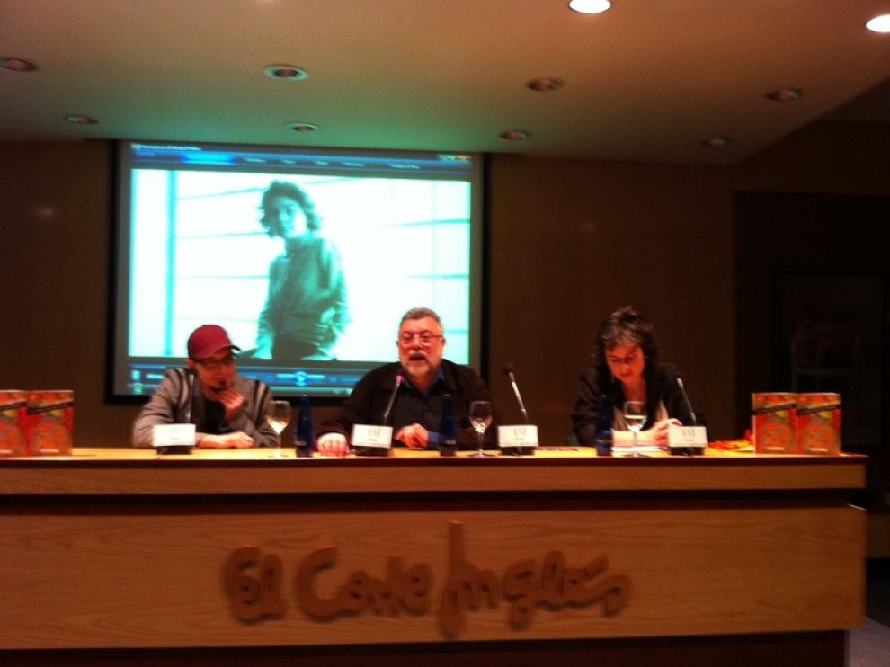 Julio José Ordovás, Juan Domínguez Lasierra y Marta Agudo