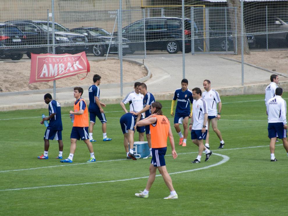 Entrenamiento Real Zaragoza