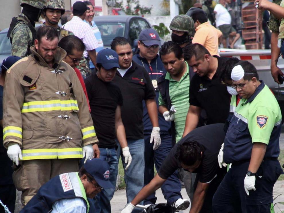 Las fuerzas de seguridad mexicanas hallan los cuerpos mutilados de dos desaparecidos en Veracruz.