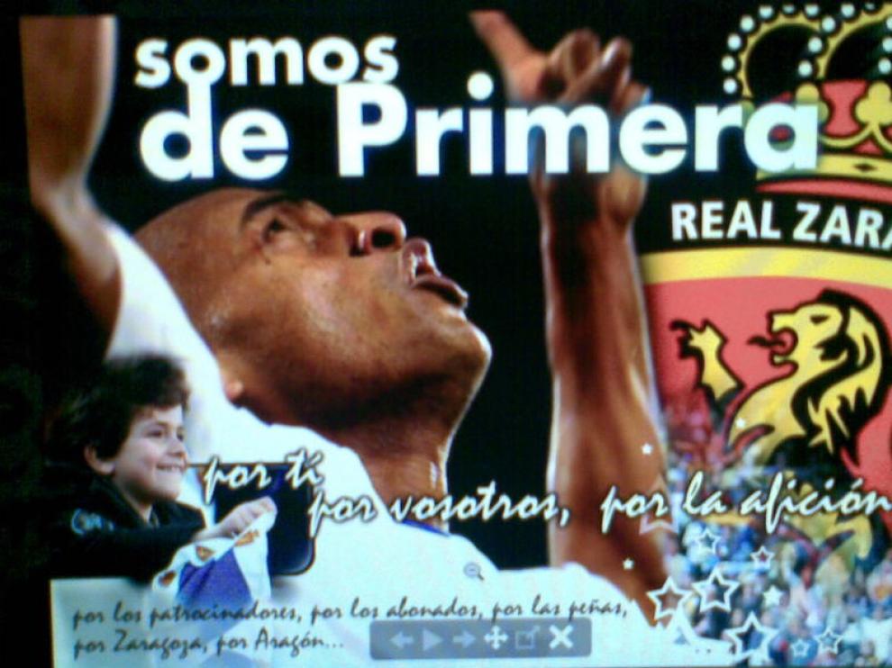 Fotomontaje de 2009 en que apareció el joven