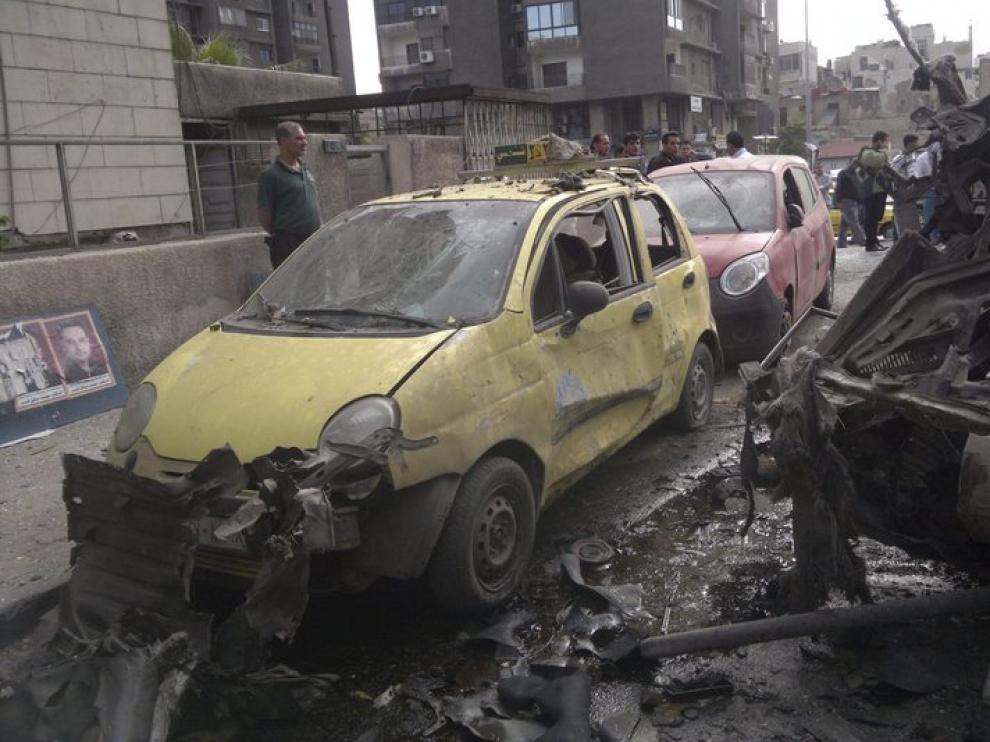 Explosiones en Damasco