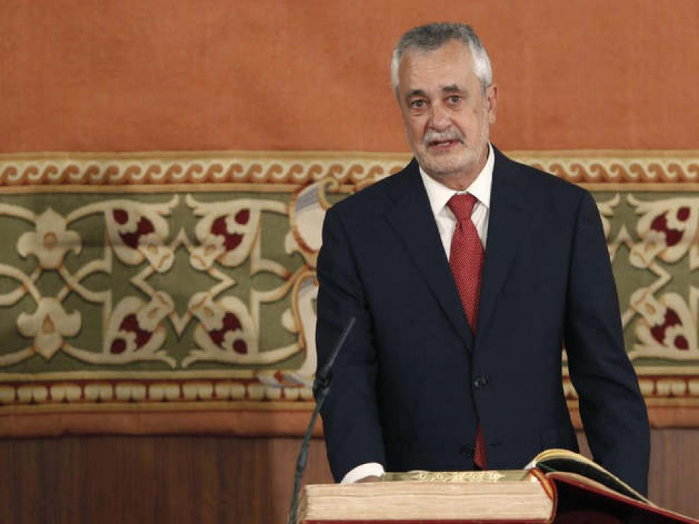 José Antonio Griñán toma posesión como presidente de la Junta