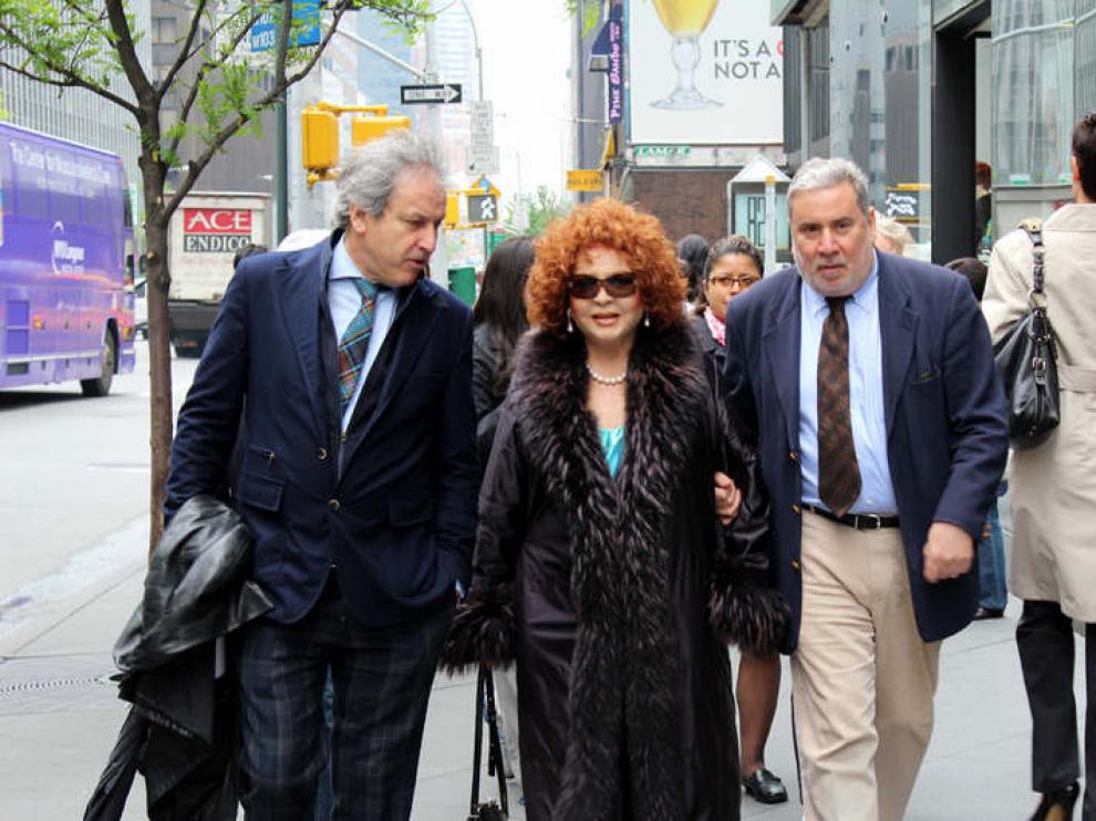 La actriz Sara Montiel, ya fallecida, en una imagen de archivo en Nueva York
