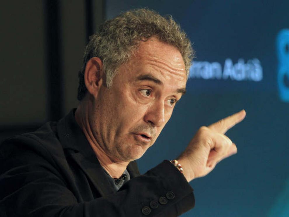 El cocinero Ferran Adrià