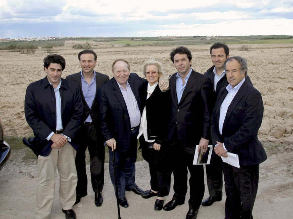 El inversor Sheldon Adelson en su visita a Madrid