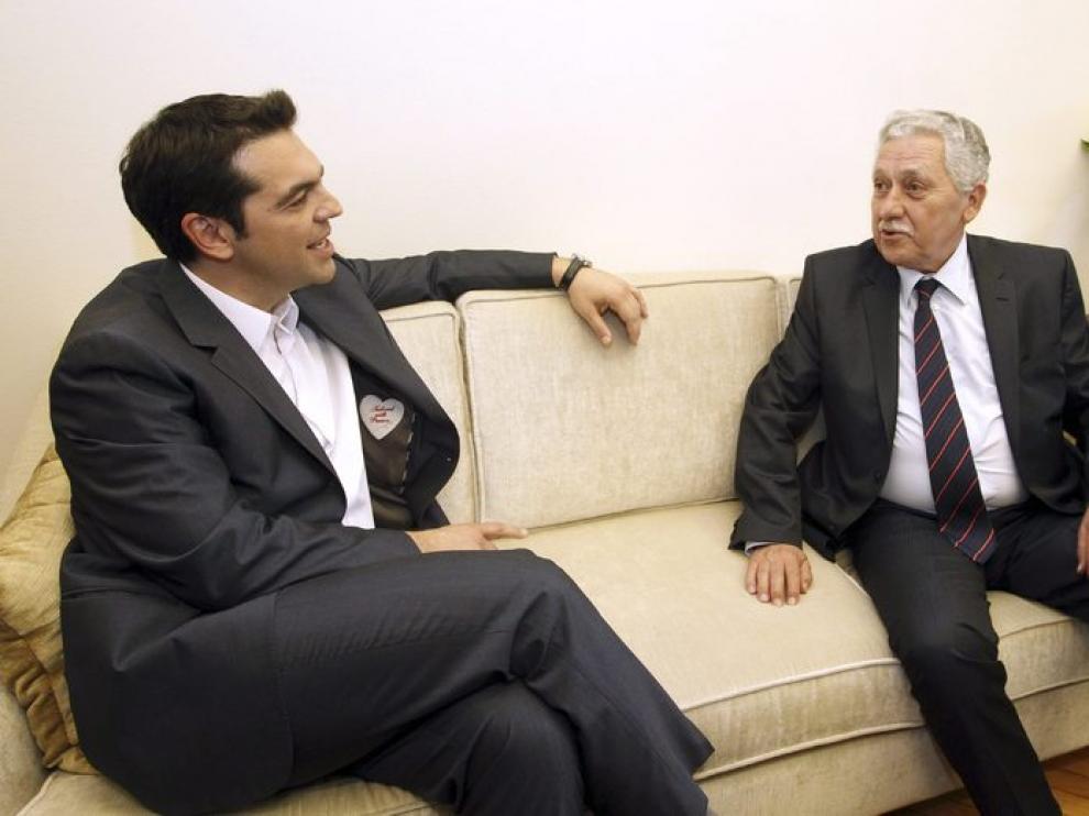 El lider de Syriza intenta formar gobierno