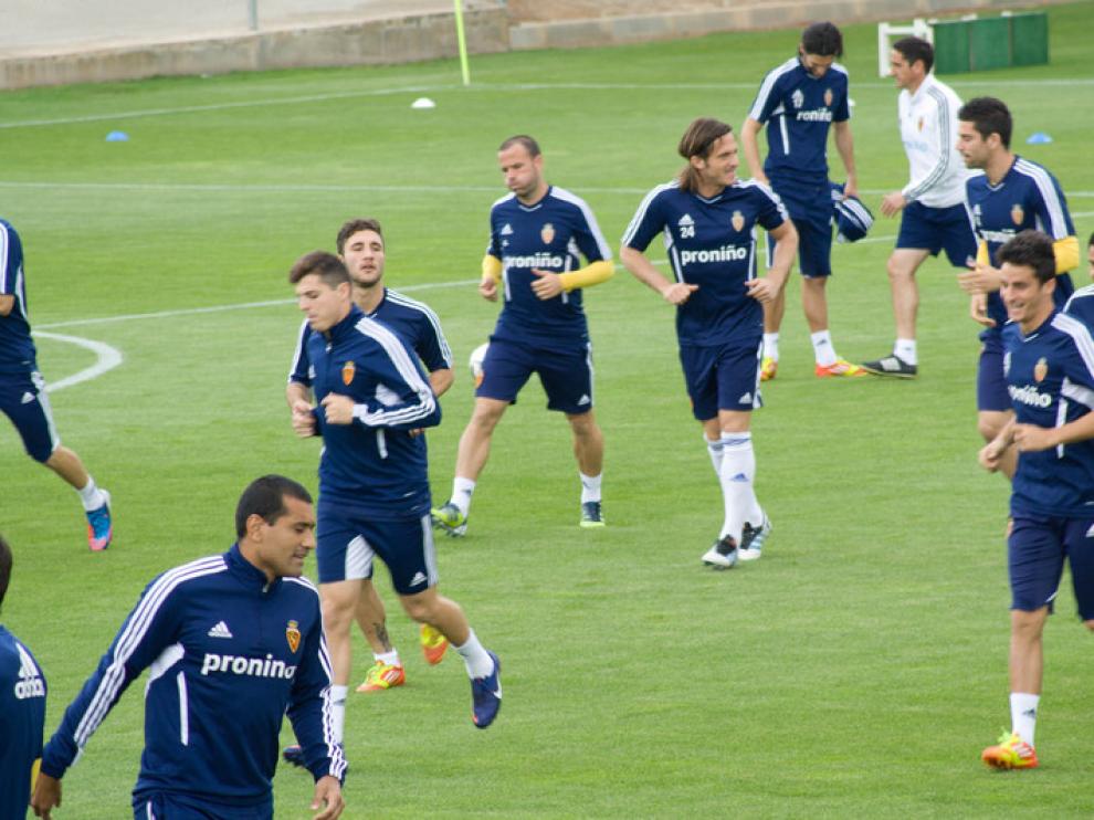 Entrenamiento del Real Zaragoza