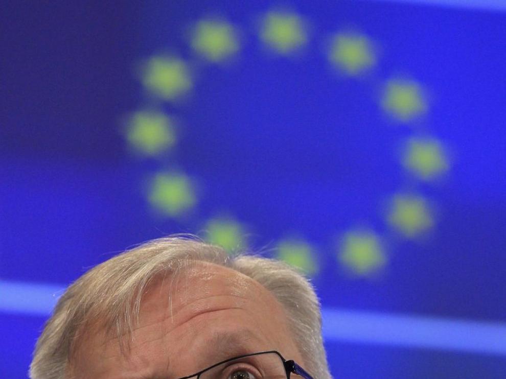 El comisario europeo de Asuntos Económicos, Olli Rehn