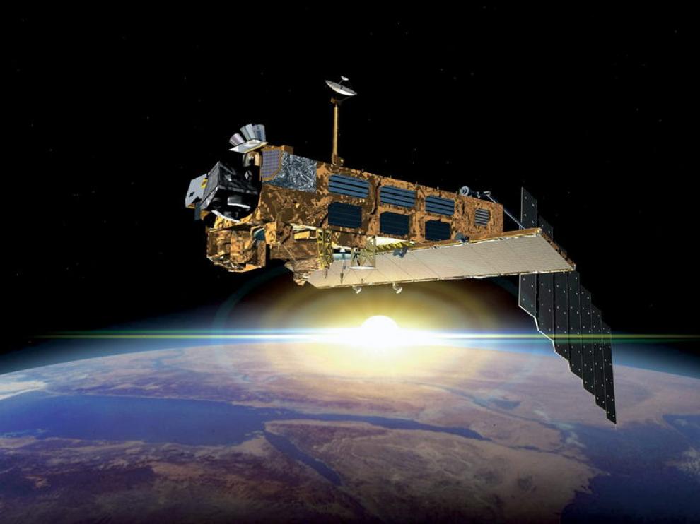 Imagen del satélite perdido