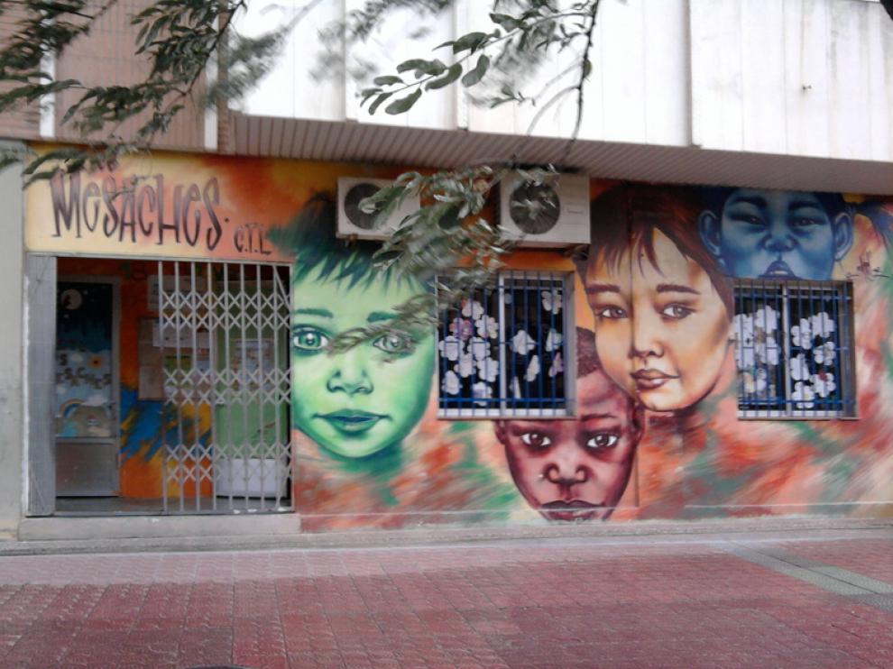 Centro de tiempo libre Os Mesaches, en el Actur