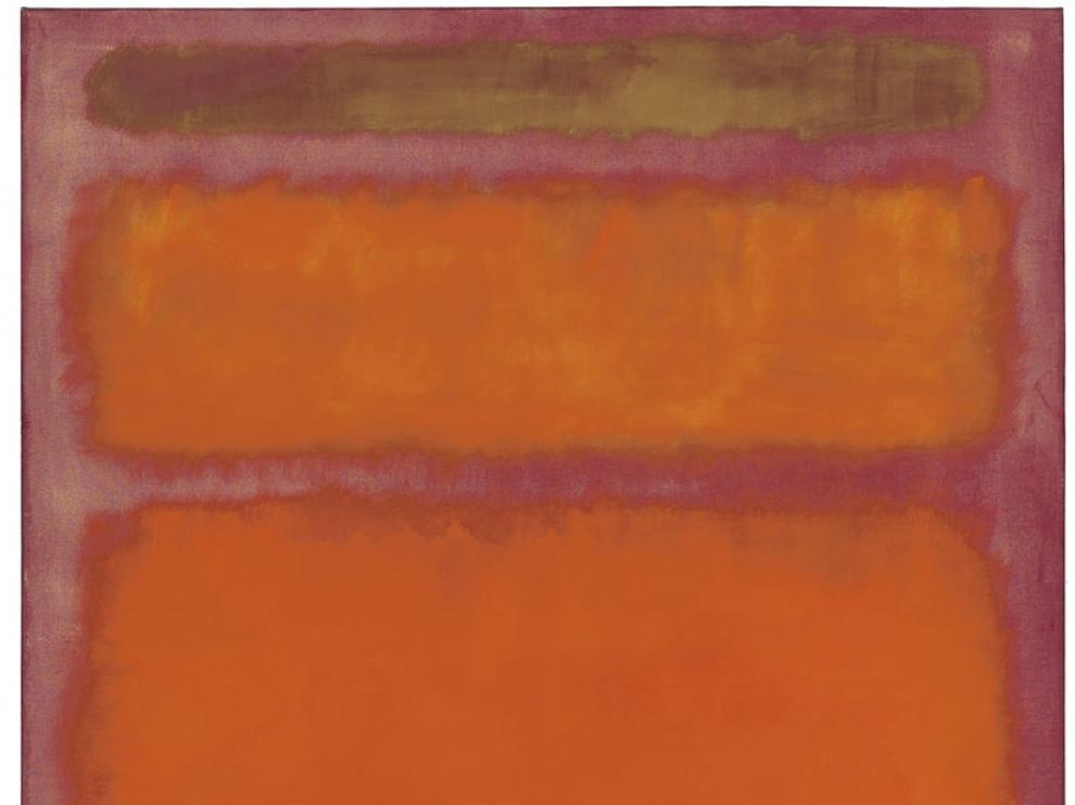 'Naranja, rojo, amarillo', de Mark Rothko