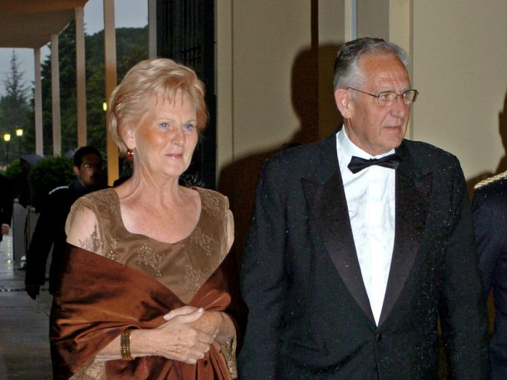Juan María Urdangarin Berriotxo y Clara Liebaert, padres de Iñaki Urdangarín