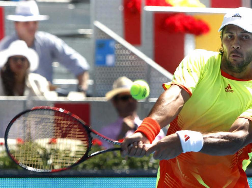 Verdasco durante el partido