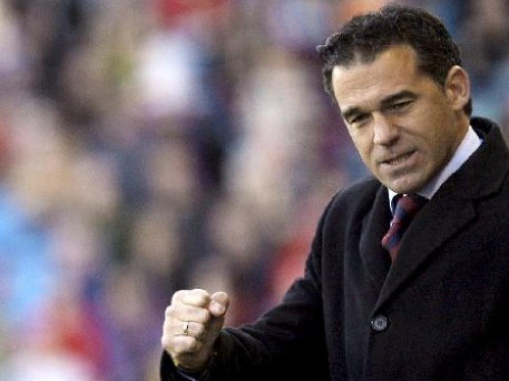 El míster del Getafe, Luis García