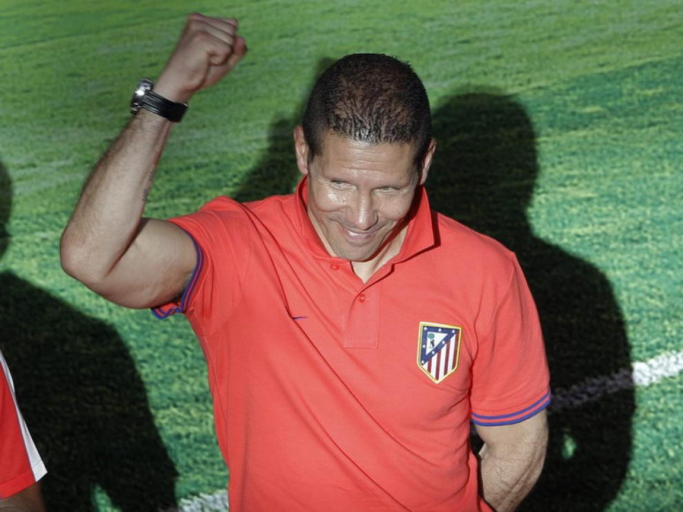 El entrenador Diego Pablo Simeone