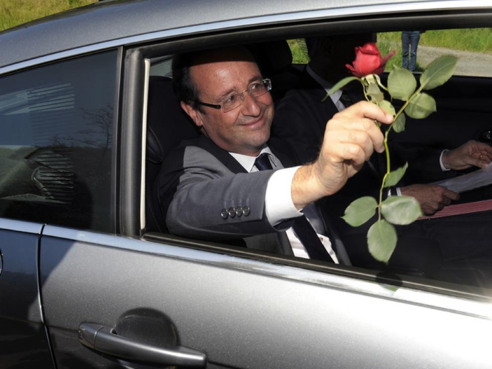 El presidente electo en un ato reciente