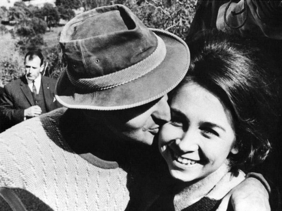 Juan Carlos y Sofía, en 1966