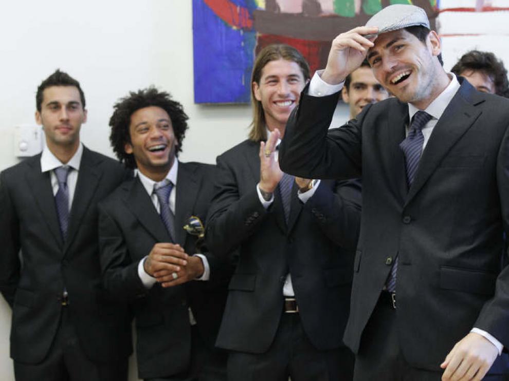 Celebración del título liguero Real Madrid