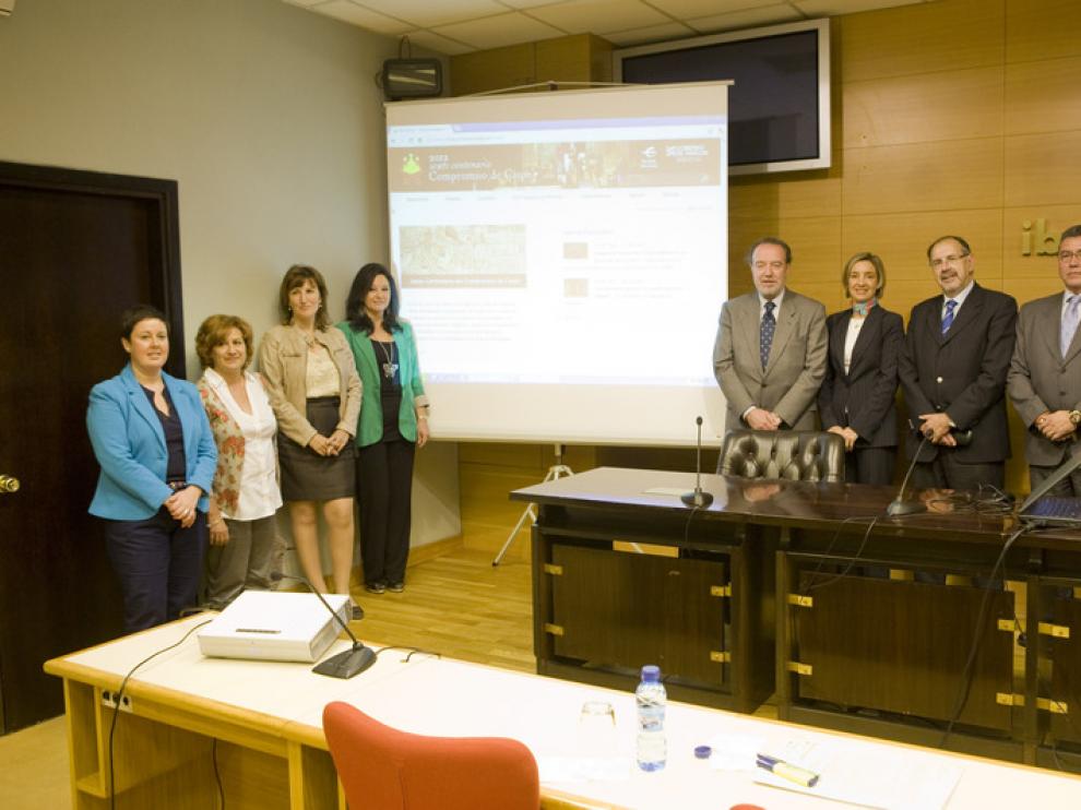 Presentación de la página web