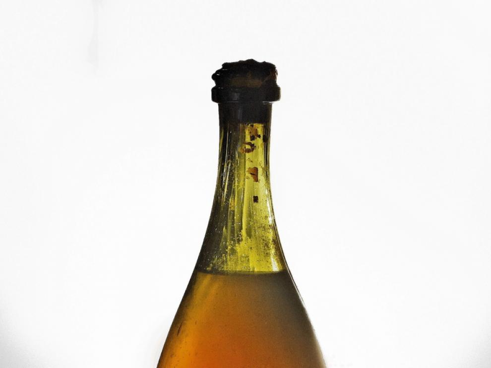 La botella pasó de generación en generación de la familia Vercel