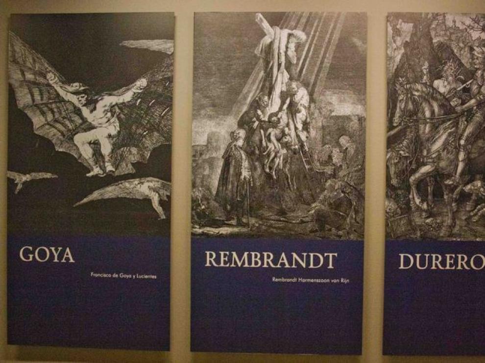 Exposición 'Goya-Rembrandt-Durero'