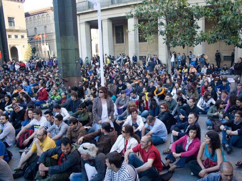 Concentración frente a la Delegación del Gobierno