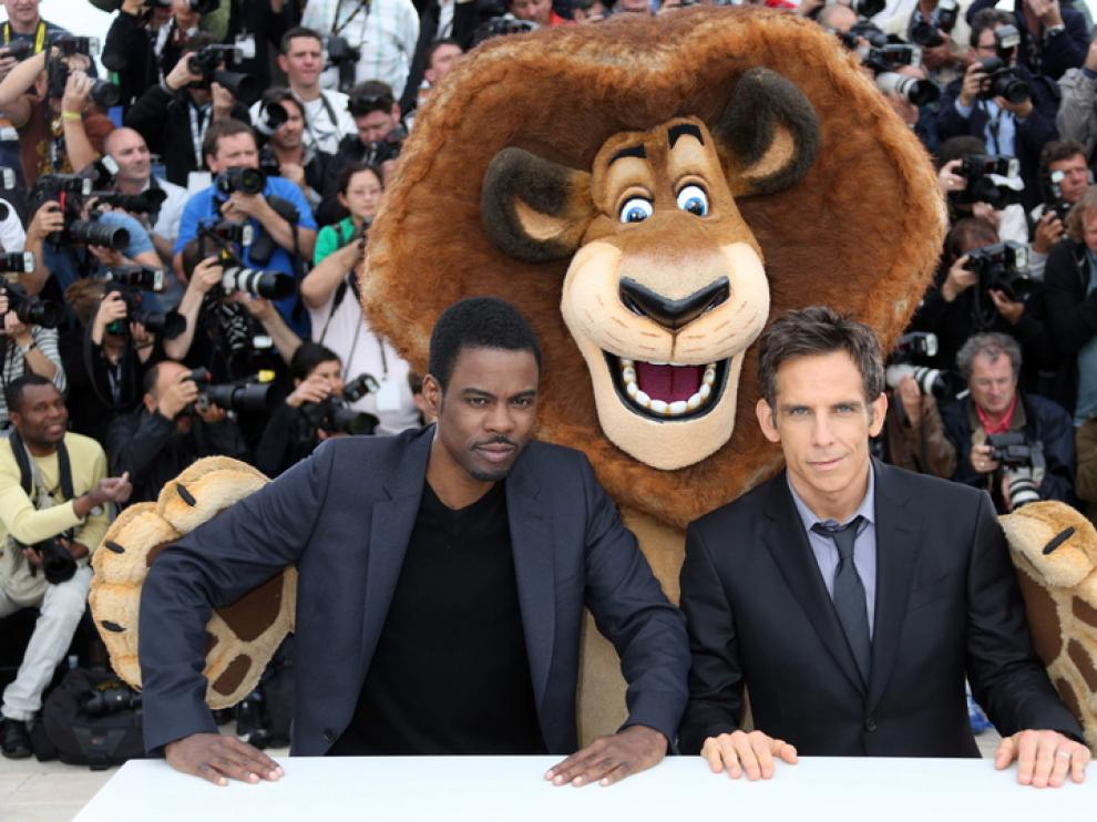 Presentación de 'Madagascar 3' en Cannes