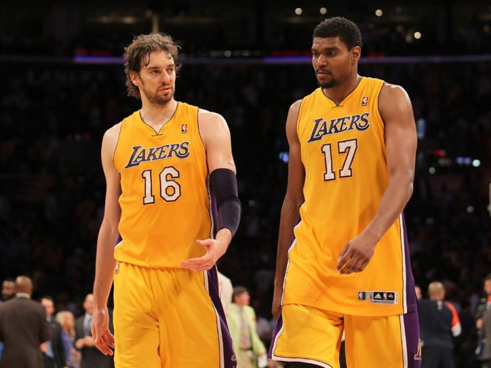 Paul Gasol, durante el partido