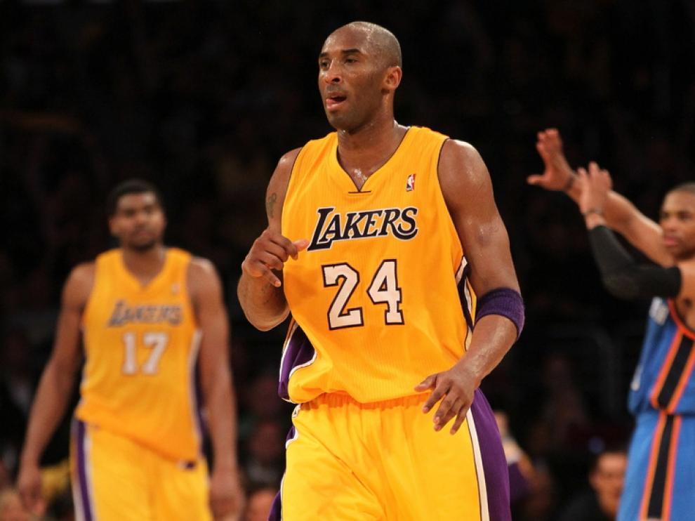 Kobe Bryant durante la serie ante los Thunder