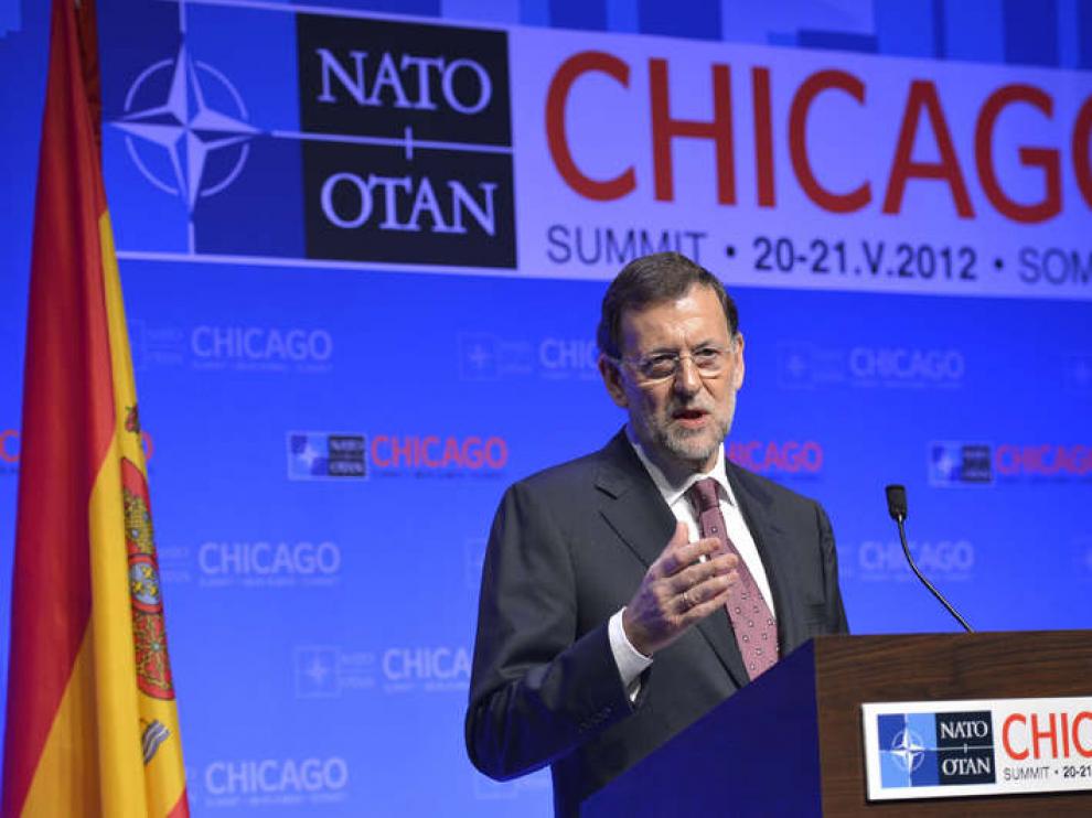 Rajoy responde desde Chicago a la petición formulada por Rubalcaba.