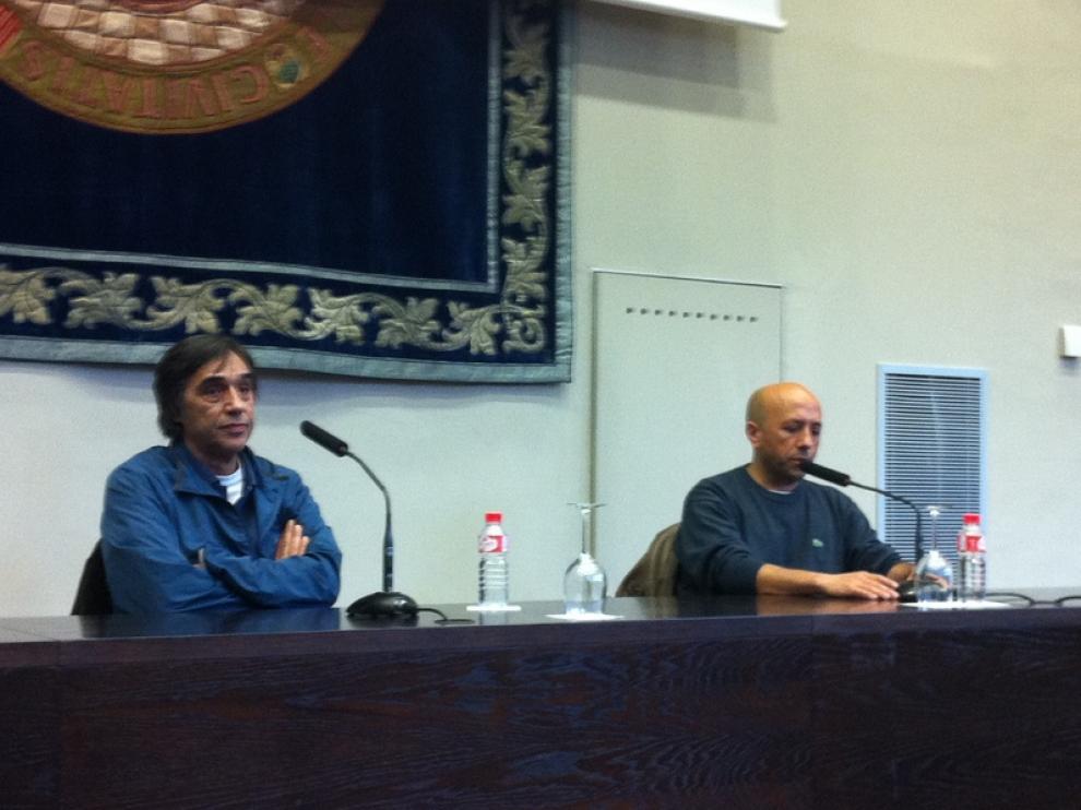 Agustín Díaz Yanes y Luis Alegre