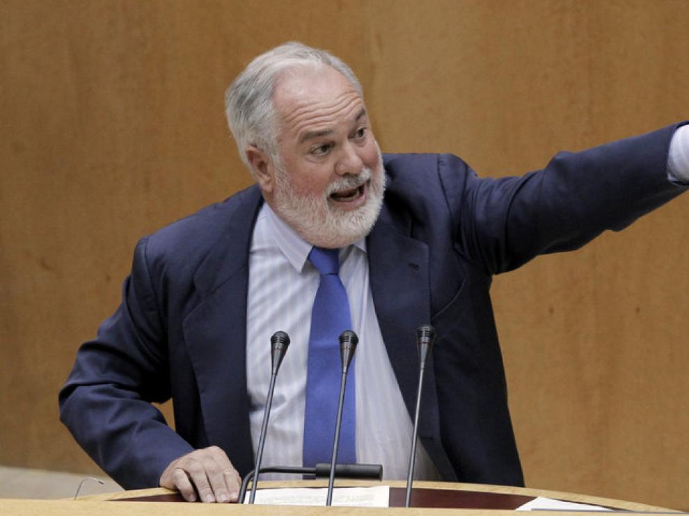 El ministro Arial Cañete