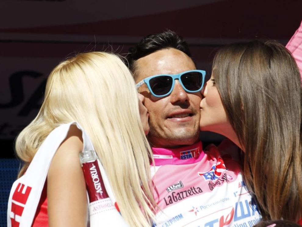 El ciclista español Joaquim 'Purito' Rodríguez continúa líder