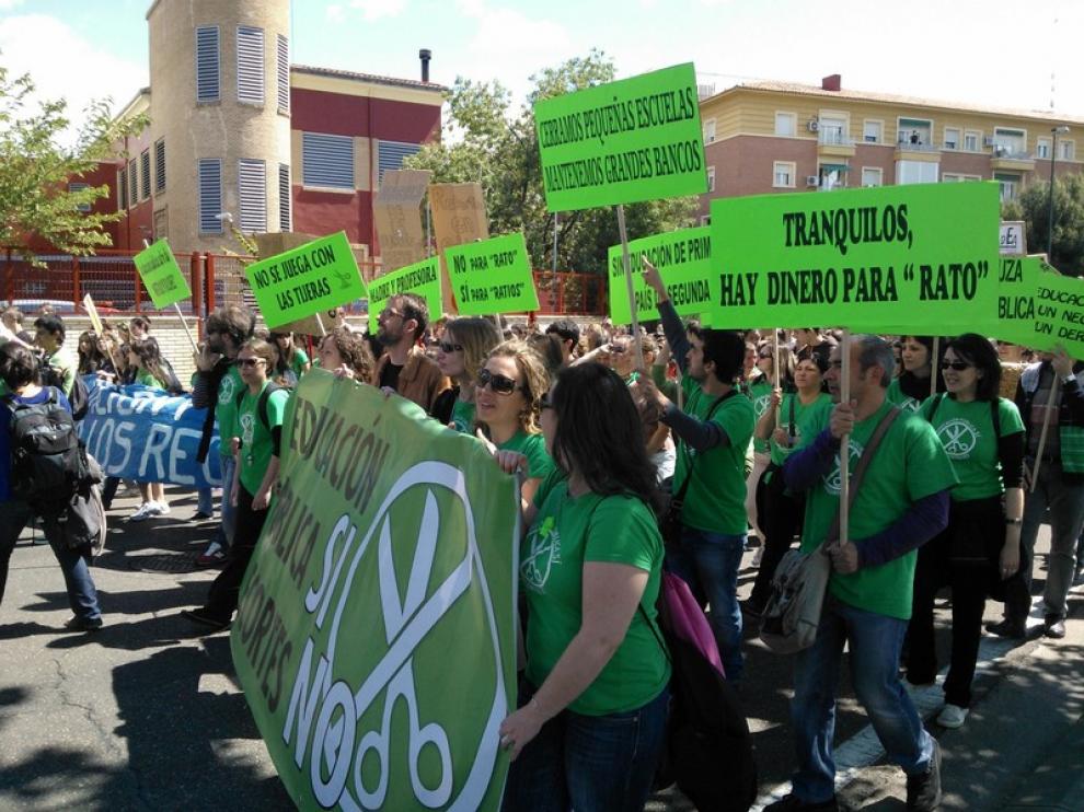 Huelga en la Educación Pública