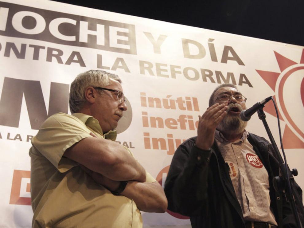 Concentración contra la reforma laboral