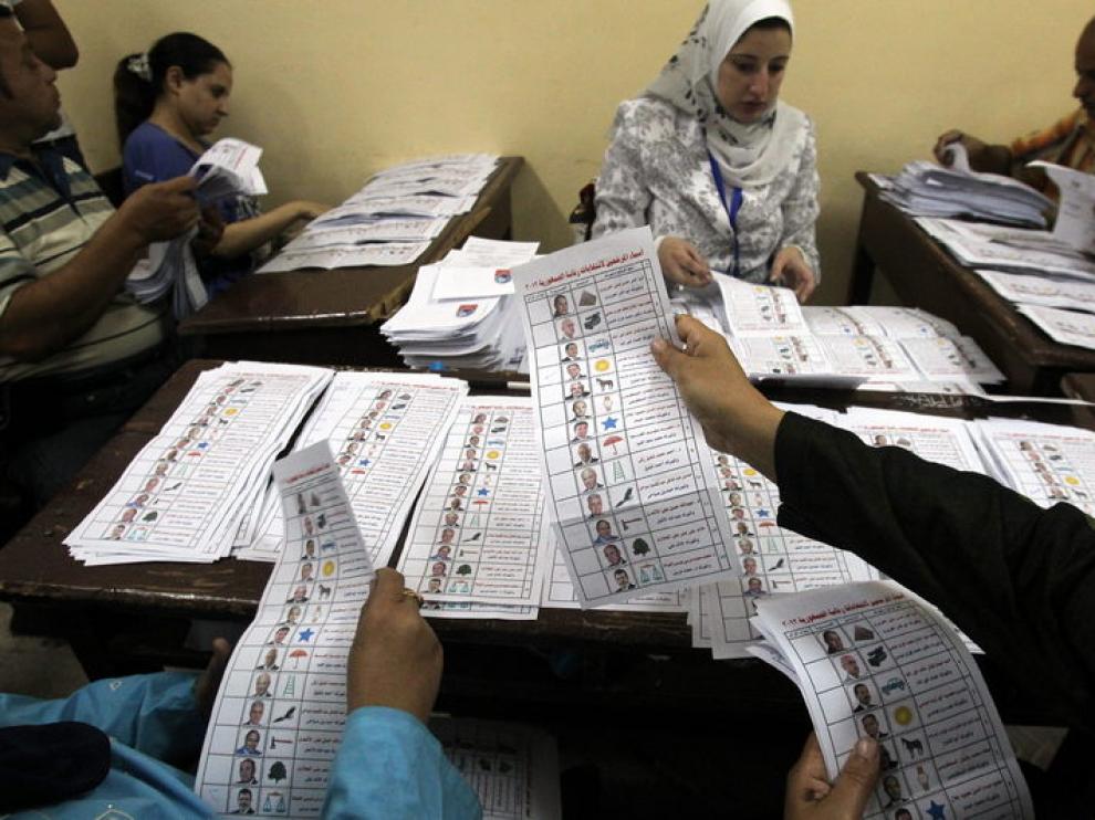 Comienza el recuento en Egipto