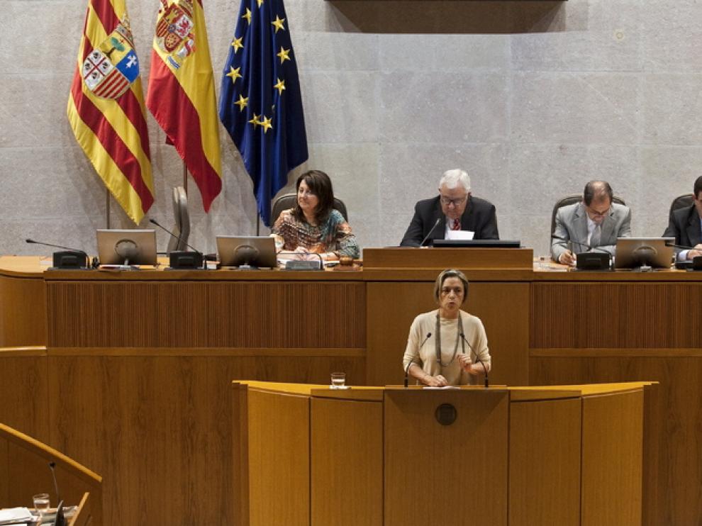 Pleno de las Cortes de Aragón