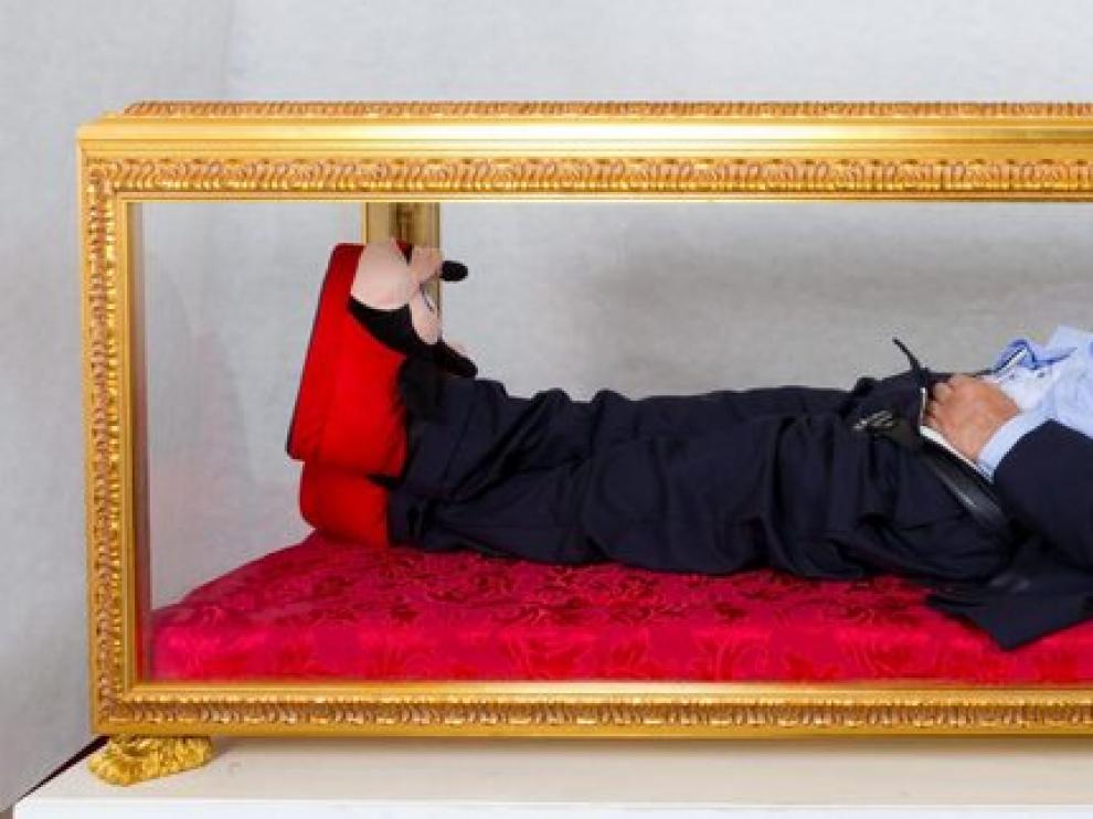 'El sueño de los italianos' es el título de esta peculiar obra